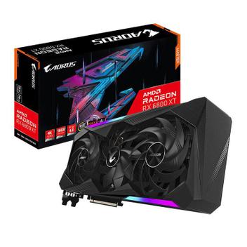 Placa de Video Gigabyte Radeon RX 6800 XT Aorus Master, 16GB Placa de Video Gigabyte Radeon RX 6800 XT Aorus Master, 16GB