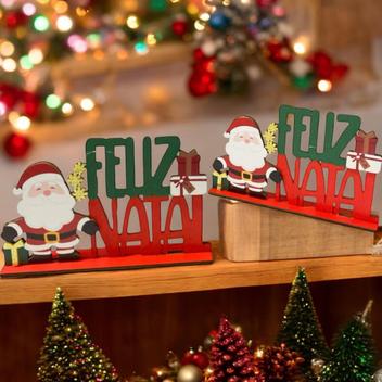 Christmas Decoration 3D Frame 3pcs Reindeer Family Set Multi