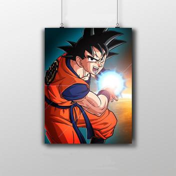 Placa Decorativa Goku Super Saiyajin Wallpaper Dragon Ball Anime 20X30 -  Artesanal - Placa Decorativa - Magazine Luiza