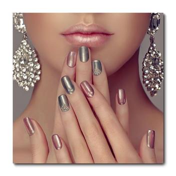 Placa Não faça Drama, faça as unhas Manicure Decorativa 20x29cm