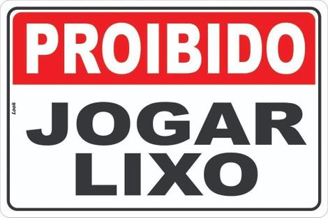 Placa Proibido Jogar Bola Neste Local | RIOPLACAS