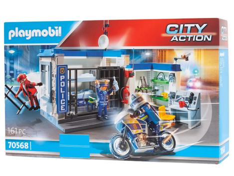 Compre Playmobil - Cental de Comando com Prisão - City Action