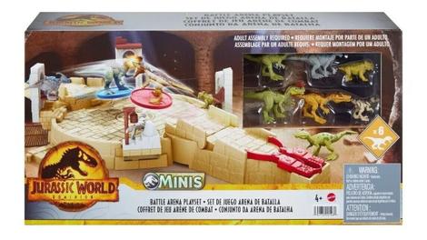 Jurassic World Dinossauro Playset Arena de Batalha Oficial - MATTEL -  Playsets - Magazine Luiza