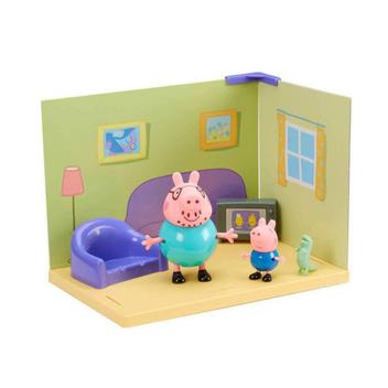 Playset com Mini Figuras - Casa da Peppa - Cozinha - Peppa Pig - Sunny -  superlegalbrinquedos