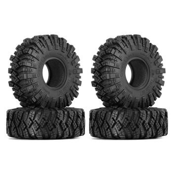 INJORA 1,9 XHX pin banden - S5 122 * 36 mm banden velgen voor SCX10 TRX4 1/10 RC Crawler Car