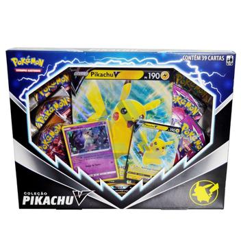 Jogo de Cartas e Baralho Coleção Pikachu V - 39 cartas Copag