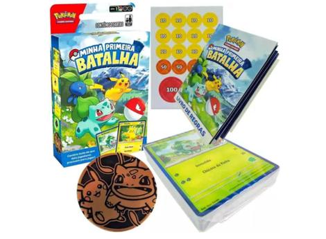 Pokémon Deck Minha Primeira Batalha Squirtle-charmander Copag
