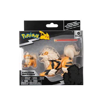 Brinquedos Pokémon Pikachu, Growlithe, Smeargle, Gossifleur e