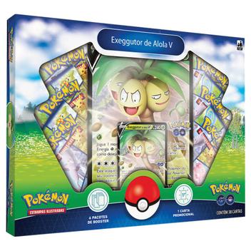 Pokémon TCG: Box Pokémon GO Exeggutor de Alola V - Pokémon Company - Deck  de Cartas - Magazine Luiza