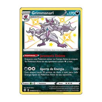 Pokémon tcg: Corviknight (SV089/SV122) - SWSH4.5 Destinos Brilhantes em  Promoção na Americanas