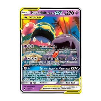 Muk e Muk de Alola-GX, Elos Inquebráveis, Banco de Dados de Cards do  Estampas Ilustradas