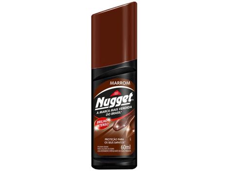 Polidor de Sapatos Nugget Pasta Líquida Marrom - 60ml - Acessórios e  Conservação de Sapatos - Magazine Luiza