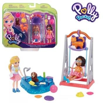 Polly Pocket Balanço Pet Original Mattel