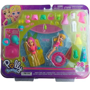 Polly Pocket - Pacote de Modas 19 Peças Hkv94 - MP Brinquedos