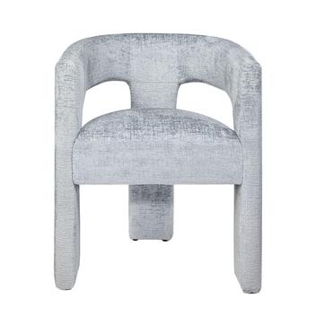 Sedia Da Bancone VENTURA – Tessuto Beige – Gambe In Metallo Nero Altezza 97 Cm Stile Designindustriale 87356459