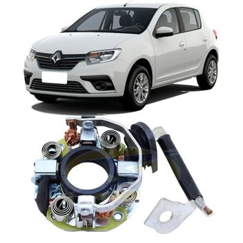 Porta escova nova Duster Logan Sandero Kwid 1.0 Comstar 233004485R ...