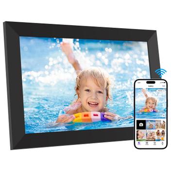 Porta-Retratos Digital SAIWAN 10,1" WiFi - 16GB de Armazenamento ...