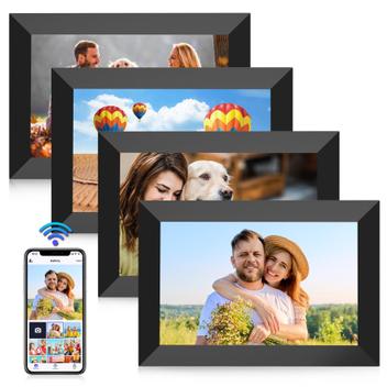 Porta-Retratos Digital WiFi FANGOR 10.1" - Tela HD IPS 1280x800 - Porta ...