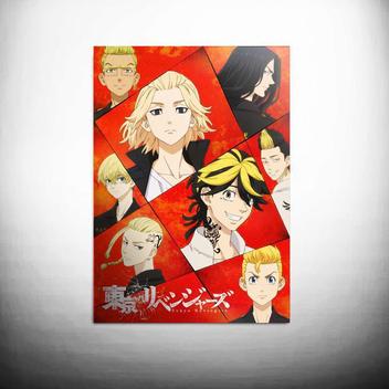 Poster Adesivo Anime Naruto Kakashi Hokage - Cogumelo Corp