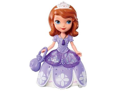 Miniatura Disney princesa Sofia, a primeira,de vestido com cisnes, 10 cm,  usada - Taffy Shop - Brechó de brinquedos