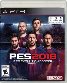 Jogo de vídeo game pro aquisição futebol 2018 (pes 2018), edição