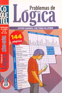 Problemas de Lógica 36 Médio / Difícil - 3 em 1 - Coquetel - Livros de ...