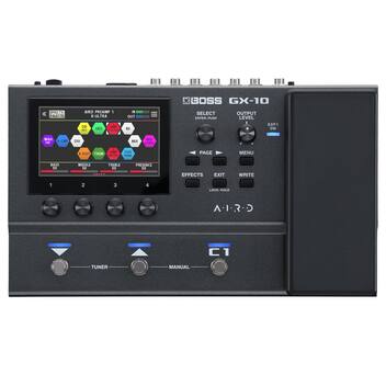 BOSS GX-10 / BT-DUAL付属 Processador de efeitos de guitarra BOSS GX-10 com pedal de