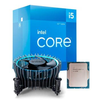 Processador Intel Core I5-12400, 2.5GHz (4.4GHz Turbo) LGA1700