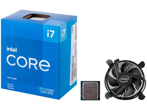 Processador Intel Core i7-11700F 11ª Geração, 2.5 GHz (4.8GHz