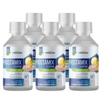 Prostamix Suplemento Alimentar Liquido Kit Com 5 Frascos de 150ml ...