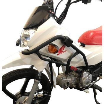 Protetor Motor Carenagem Wheeling Grau Honda pop 110 110i preto - Escorrega  o Preço