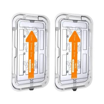 Coque IPhone Transparente Strass + 2 Protections Caméra - Compatible Plusieurs Modèles