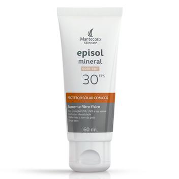 Protetor Solar Episol Mineral FPS30 com Cor 60ml - Protetor Solar ...