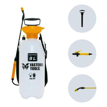 Pulverizador Borrifador Manual C/ Bomba E Mangueira 8L FST030 - Fasterr ...