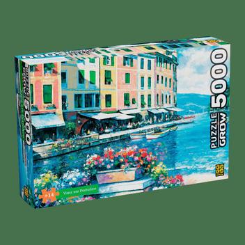Quebra Cabeça Vista em Portofino 5000 Peças - Bumerang Brinquedos