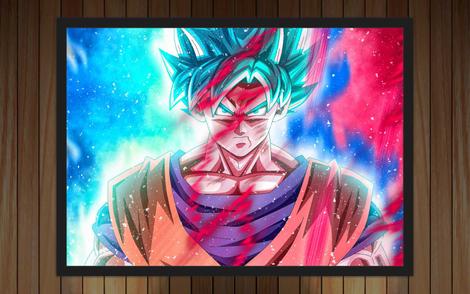 Como desenhar GOKU SSJ BLUE - VEGETA SSJ GOD