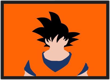 Quadro Decorativo Dragon Ball Goku Desenho Anime Com Moldura G08, Magalu  Empresas