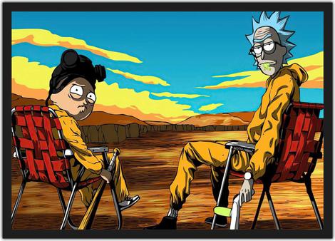 Rick and Morty - Breaking Bad – Arte Verde