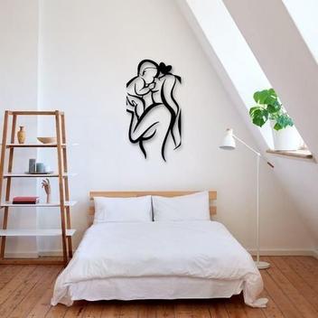 Quadro Decorativo Vazado Mãe E Filho Quarto Sala Mandala Mdf ...