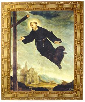 Quadro São José de Cupertino, Mod. 01, Tam.30x25cm. Angelus - Quadro ...