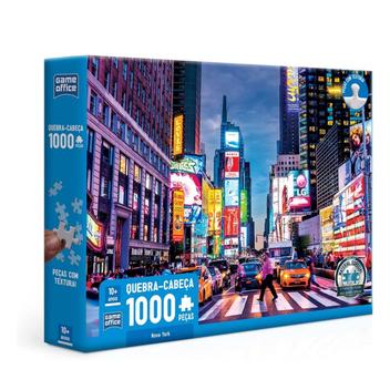 Quebra-Cabeça 1000 peças - Nova York - Toyster - Quebra Cabeça de 501 ...