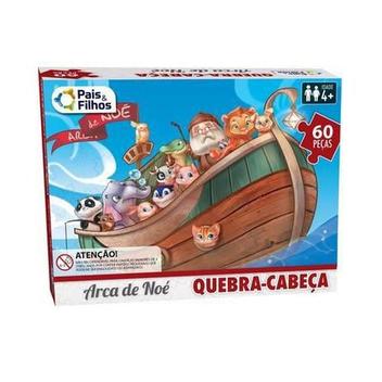 Kit 10 Quebra Cabeça Infantil - Era dos Dinossauros - 60 Peças Cada -  Akikola