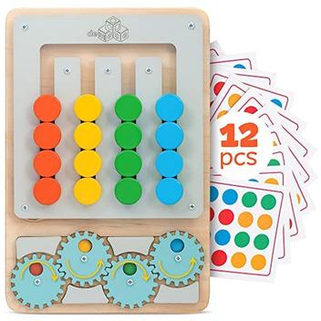 Bloco de construção do conjunto de engrenagens, Quebra-cabeças Da Criança  Forma Sorting Matching Gear Jogo, Brinquedos Montessori educativos para  crianças de 2 anos para meninas e