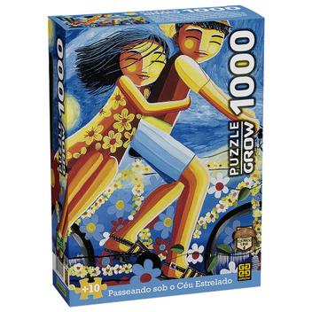 Quebra cabeça grow 1000 peças eduardo lima puzzle colorido - Quebra ...