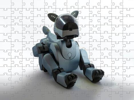 Jogo de Quebra-Cabeça para Crianças: Robô