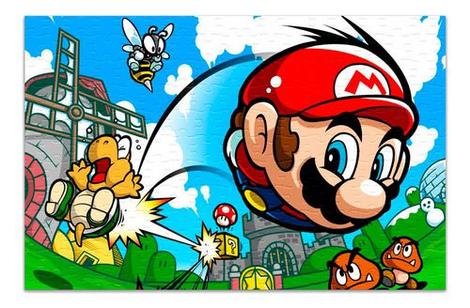Quebra-cabeça Personalizado Mario 48 Peças - Pomps Geek - Quebra-Cabeça -  Magazine Luiza