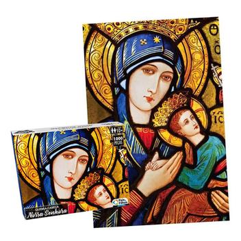 Quebra Cabeça Nossa Senhora Grande 1000 pç 54x74 Puzzle Jogo Premium  Presente Adulto Criança Lógica Raciocínio Mil pçs - Pais & Filhos - Quebra  Cabeça - Magazine Luiza