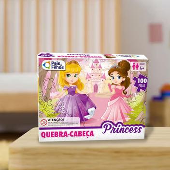 Quebra Cabeça Princesas - 48 Peças - 2518 - Brincadeira De Criança - Real  Brinquedos