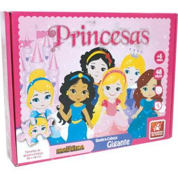 Quebra-cabeça Gigante 128 peças Princesas Uriarte - Quebra-Cabeça -  Magazine Luiza