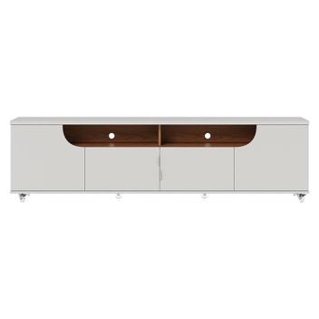 Rack Bancada Santorini Off White Matte Freijó Colibri - Rack - Magazine ...